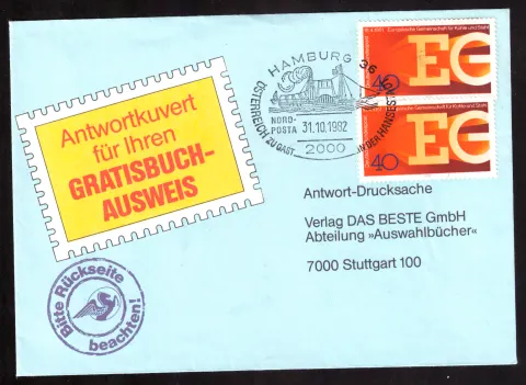 Reply cover for a Verlag DAS BESTE promotion