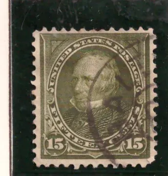 15 Cents – Henry Clay, olive