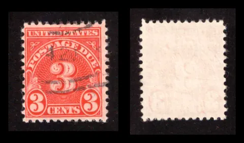 U.S. Postage Due – Modern Numeral