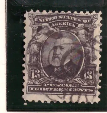 13 Cents – Benjamin Harrison, Second Bureau