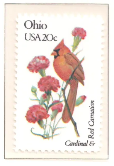 1982 State Birds and Flowers – Ohio
