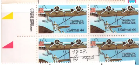 Airmail – 50th Anniversary of Transpacific Airmail