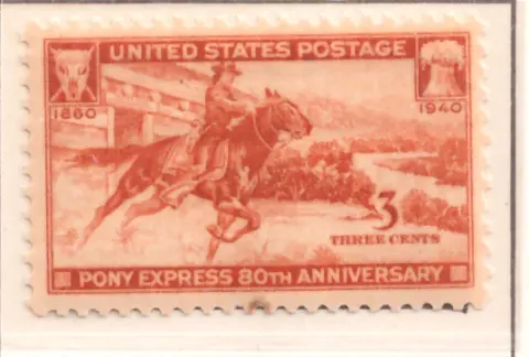 80 years Pony Express
