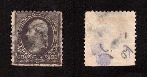 30 Cents – Thomas Jefferson (black, Small Bank Note)