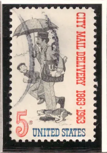 Free City Mail Delivery Centenary