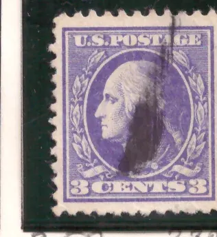 3 Cents – George Washington, light violet