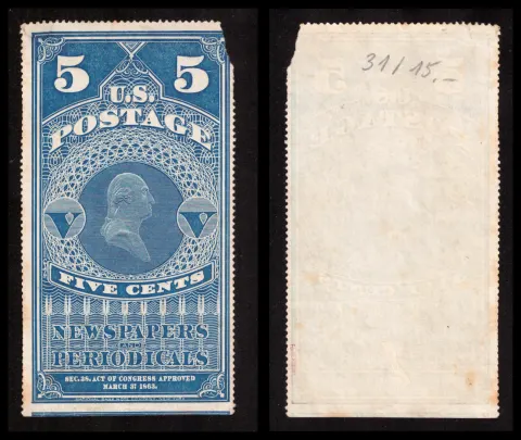 Washington Newspapers and Periodicals – Continental Bank Note reprint