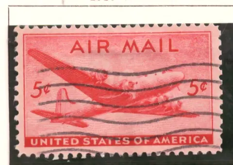 Air Mail – DC-4 Skymaster, Large Format