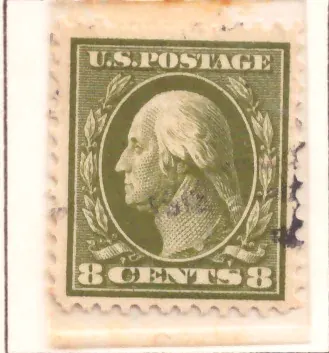 8 Cents – George Washington, Washington–Franklin