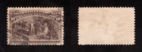 10 Cents – Columbus Presenting Natives