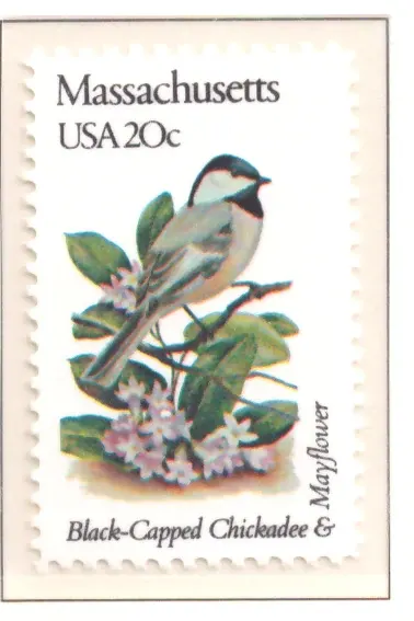 1982 State Birds and Flowers – Massachusetts