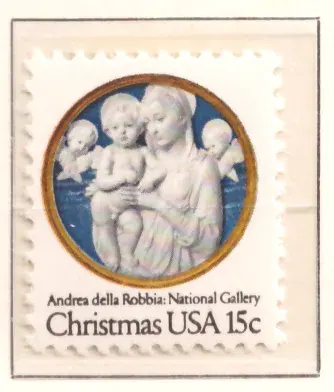 Christmas – Madonna and Child by Andrea della Robbia