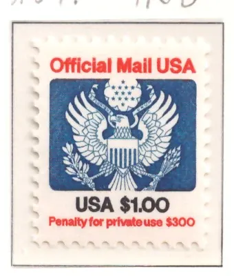 1983 Official Mail – $1 Great Seal