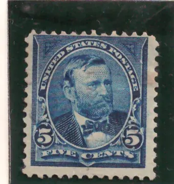 5 Cents – Ulysses S. Grant, blue