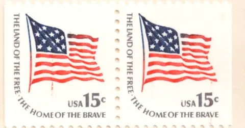 Fort McHenry Flag – booklet pair