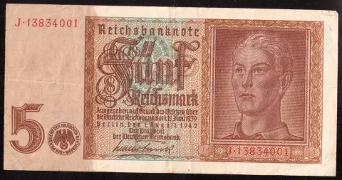 5 Reichsmark – Reichsbanknote
