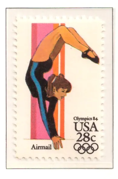 1983 Summer Olympics airmail – Women's Gymnastics