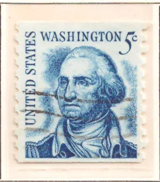 George Washington, clean-face type – Prominent Americans