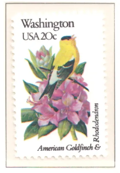 1982 State Birds and Flowers – Washington