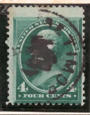 4 Cents – Andrew Jackson (blue green)