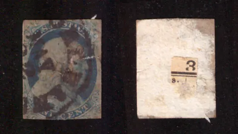 1 Cent – Benjamin Franklin (imperforate; type pending verification)
