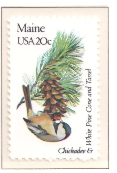 1982 State Birds and Flowers – Maine