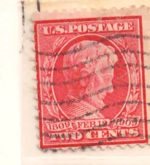 2 Cents – Lincoln Birth Centenary