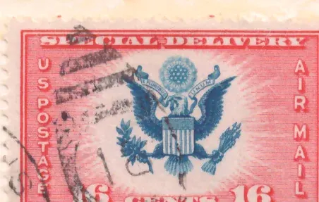 Air Mail Special Delivery – Great Seal