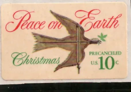 Christmas – Peace on Earth self-adhesive on backing