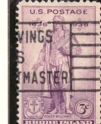 Rhode Island Tercentenary – Roger Williams