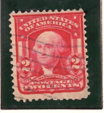2 Cents – George Washington, shield design, variant A