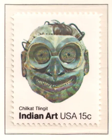 Indian Art – Chilkat Tlingit mask