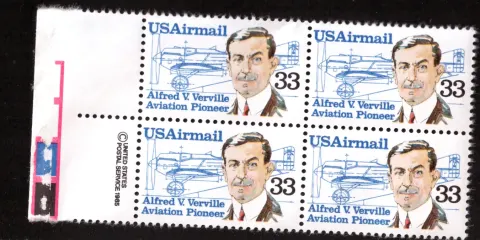 Airmail – Alfred V. Verville