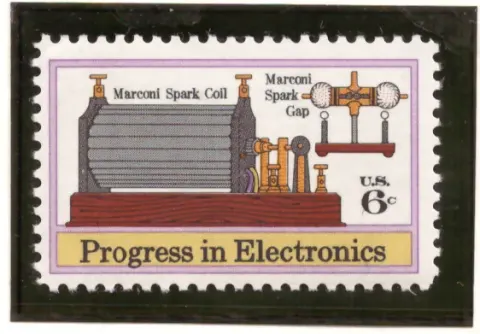 Progress in Electronics – Marconi spark coil and gap