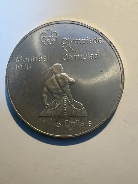 5 Dollars – Montréal 1976 – Canoeing (Series III)