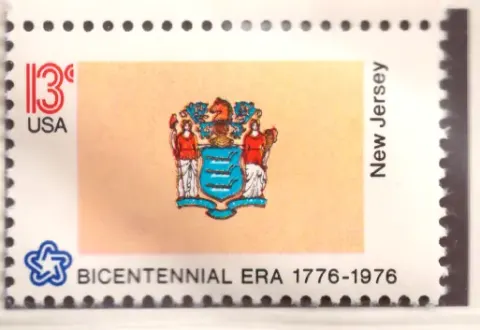 Bicentennial State Flag – New Jersey