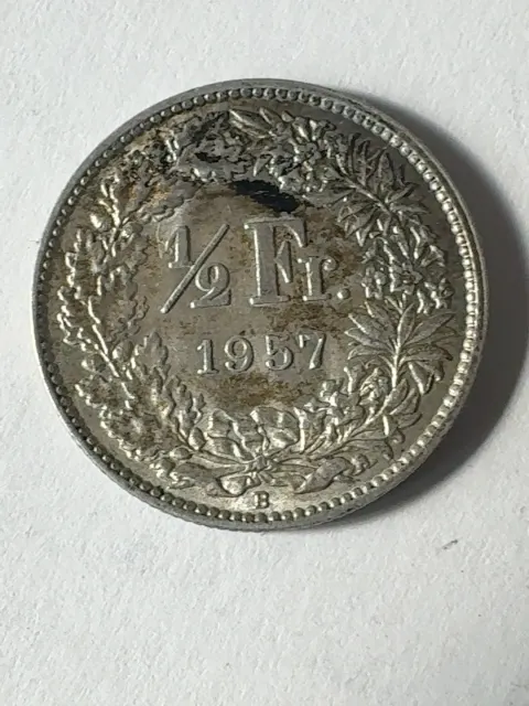 ½ Franc – Standing Helvetia