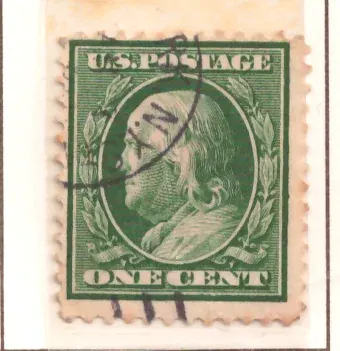 1 Cent – Benjamin Franklin, Washington–Franklin