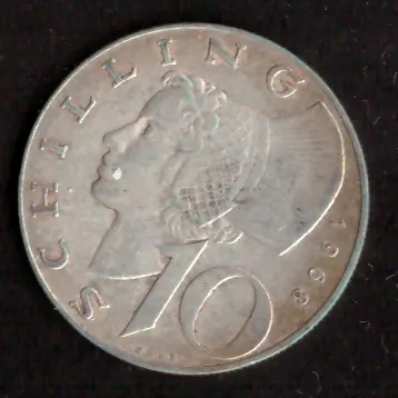 10 Schilling – Lower Austria Woman