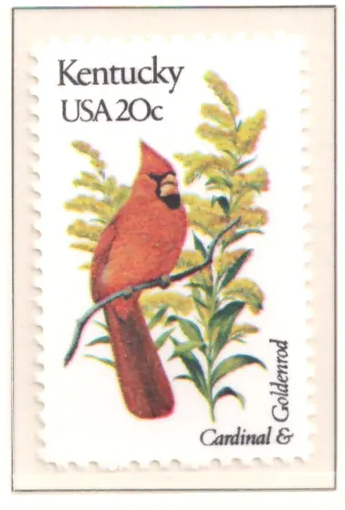 1982 State Birds and Flowers – Kentucky