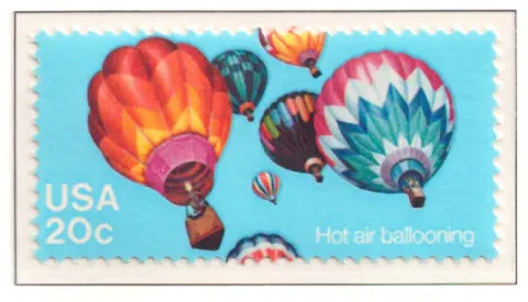 1983 Balloons – yellow, gold and green balloons