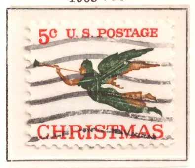 1965 Christmas – Angel with Trumpet weathervane