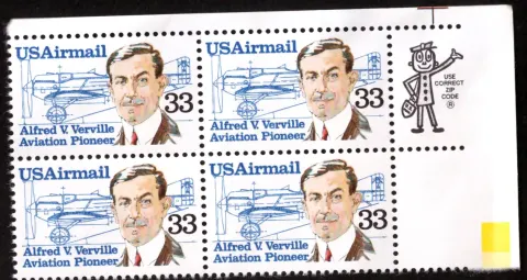 Airmail – Alfred V. Verville