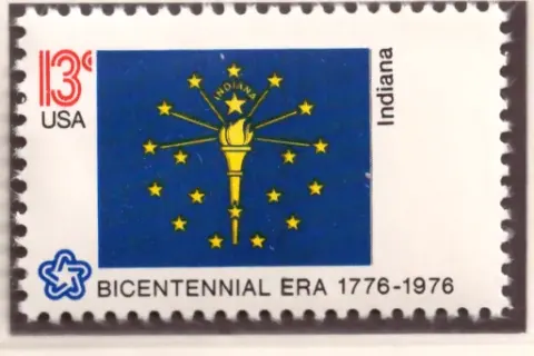 Bicentennial State Flag – Indiana