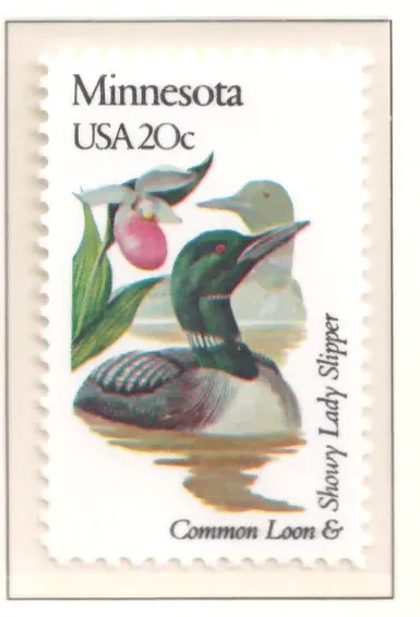 1982 State Birds and Flowers – Minnesota