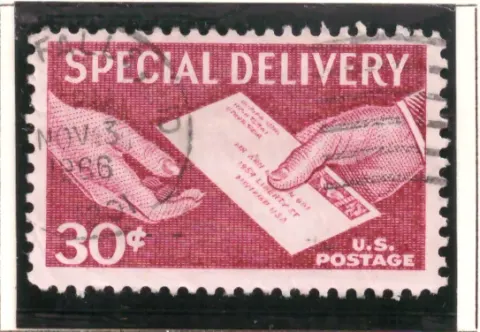 Special Delivery – Letter and Hands