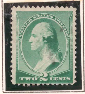 2 Cents – George Washington (green)