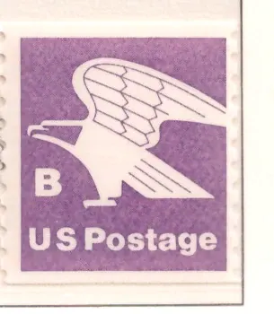 B-rate Eagle, coil stamp