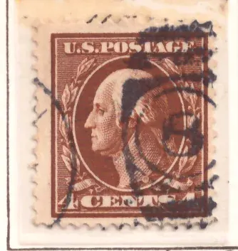 4 Cents – George Washington, Washington–Franklin