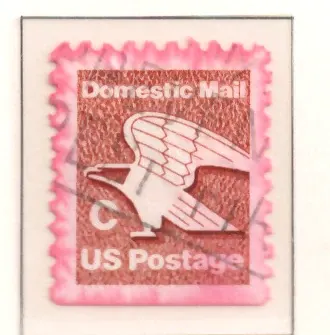 C-rate Eagle booklet stamp